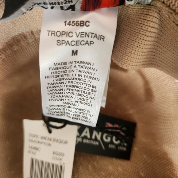 Kangol Ventair Spacecap Beige Medium - Picture 10 of 12